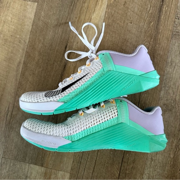 Nike Metcon 6 White Infinite Lilac Green - Picture 5 of 11